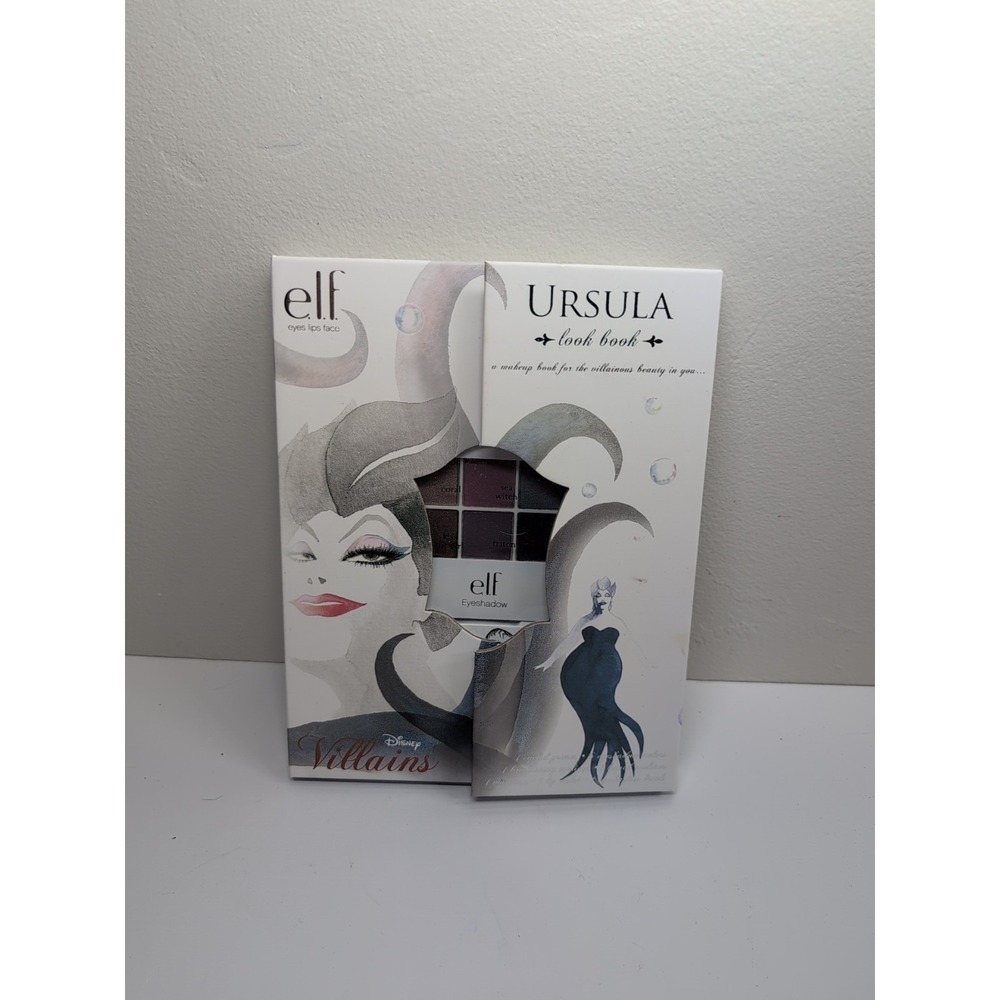 Ursula Look Book Limited Edition Makeup Book Disney Villians e.l.f. elf Costume